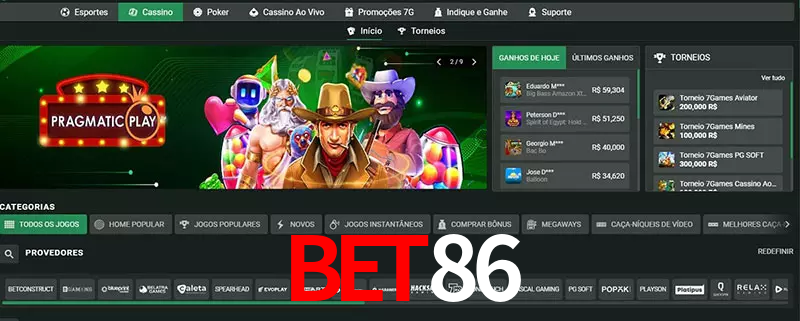 cassino Bet86
